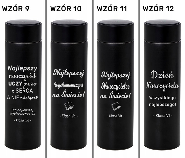 KUBEK TERMICZNY Z GRAWEREM PREZENT na DZIEŃ NAUCZYCIELA dla Wychowawcy