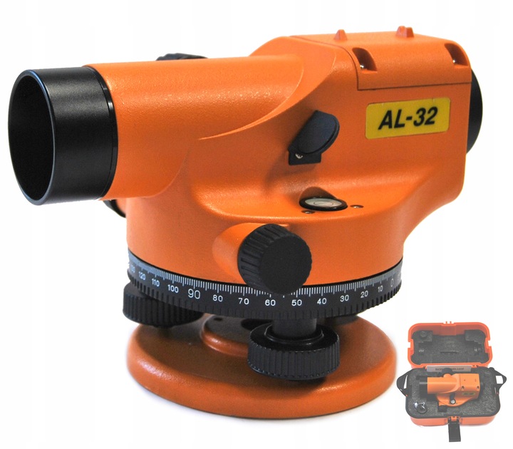 ZESTAW NIWELACYJNY NIWELATOR OPTYCZNY 32x AL-32 PEŁNY z kalibracją