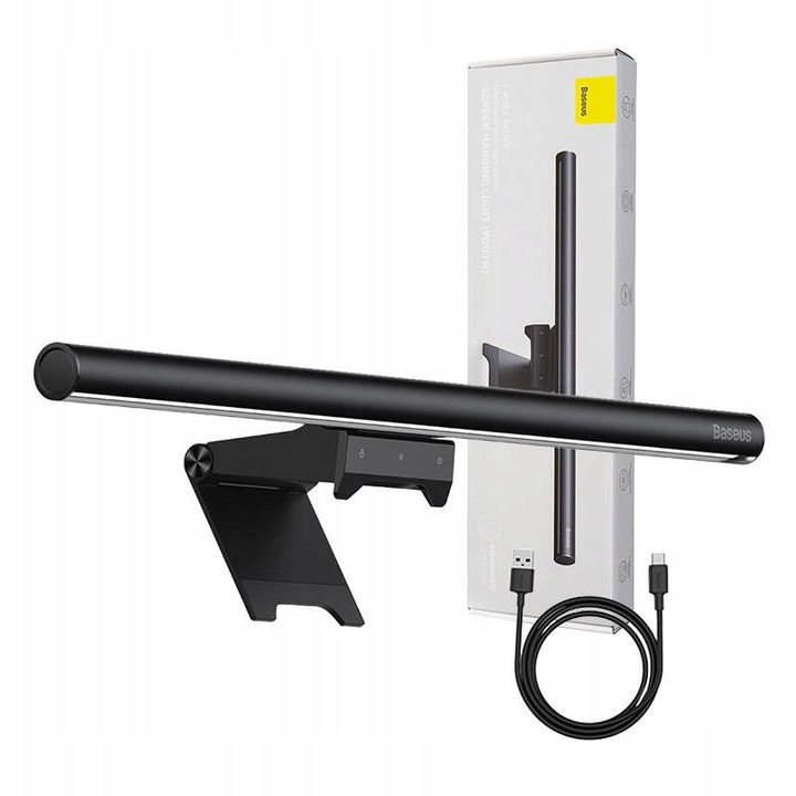 BASEUS PRAKTYCZNA LAMPA LAMPKA DO KOMPUTERA MONITORA EKRANU REGULOWANA LED