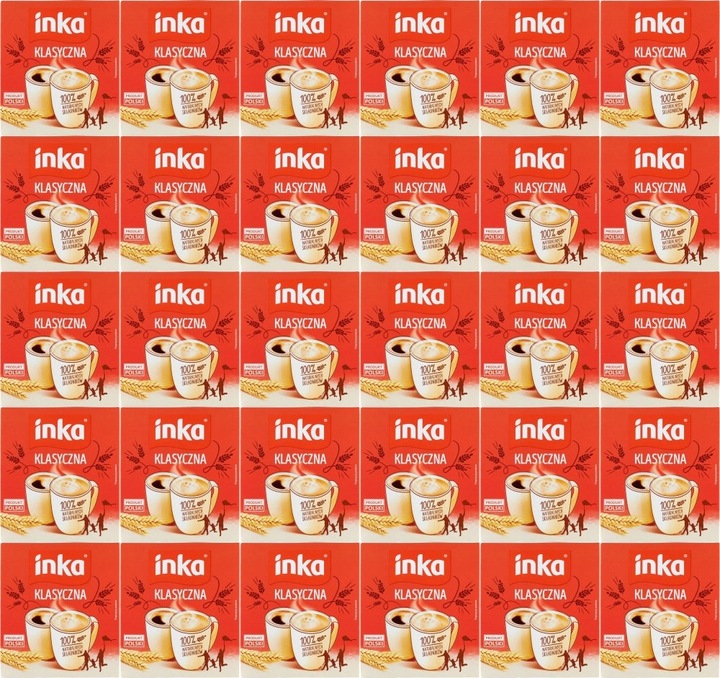 Inka Rozpuszczalna kawa zbożowa klasyczna 150 g x40