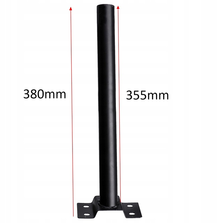 SŁUP MASZT DO LAMP ULICZNYCH SOLARNYCH OGRODOWYCH ZEWNĘTRZNYCH RURA