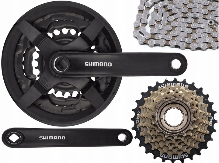 Korba Shimano TOURNEY 6/7/8 FC-TY301 42/34/24 170