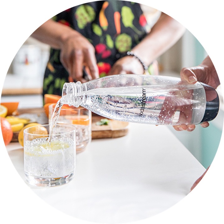 Zestaw butelek SodaStream Fuse 2x1l czarne