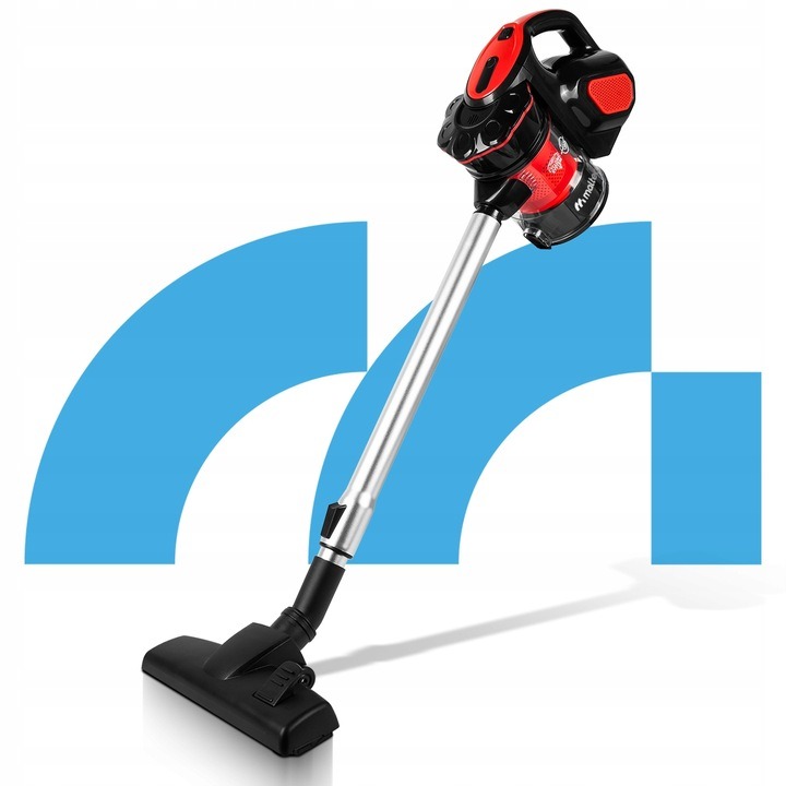 MOCNY LEKKI MAŁY ODKURZACZ RĘCZNY PIONOWY CYKLONOWY BEZWORKOWY NA