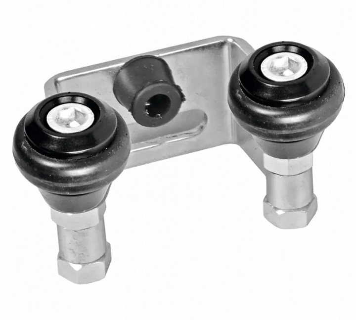 WÓZEK wózki do BRAMY PRZESUWNEJ 80x80 komplet ZESTAW wózków bramowych