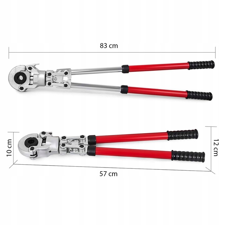 ZACISKARKA DO RUR PEX-AL-PEX PRASA RĘCZNA 16 20 26 32 8 MATRYC TYP U V M TH