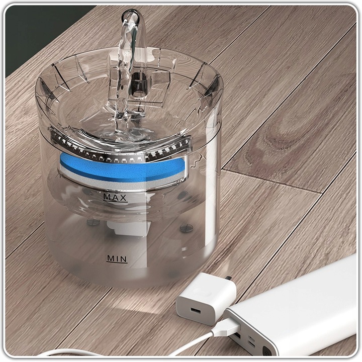 Poidło Poidełko Automatyczne Fontanna Wodna dla Kota Psa Filtr