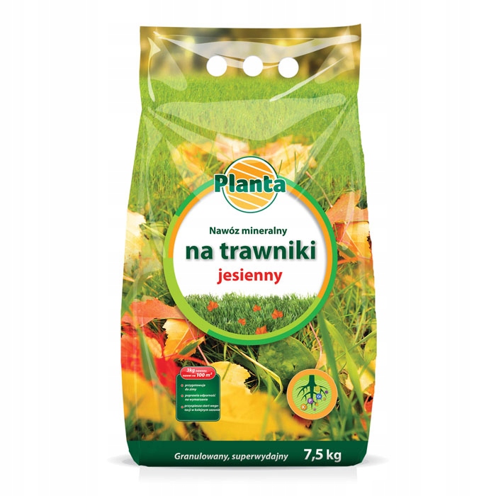 NAWÓZ DO TRAWNIKA TRAWY JESIENNY NA TRAWNIK ZABEZPIECZA PRZED MROZAMI