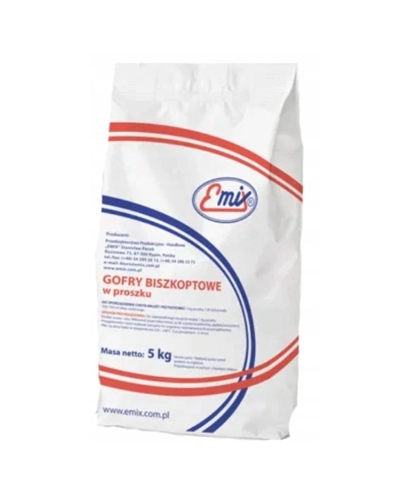 Gofry biszkoptowe w proszku Emix Gofry 5 kg