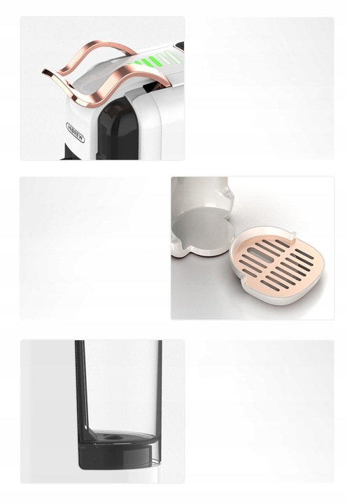 HiBREW H2B 5w1 Multi Capsule Ekspres do kawy 5w1 19Bar Wskaźnik LED