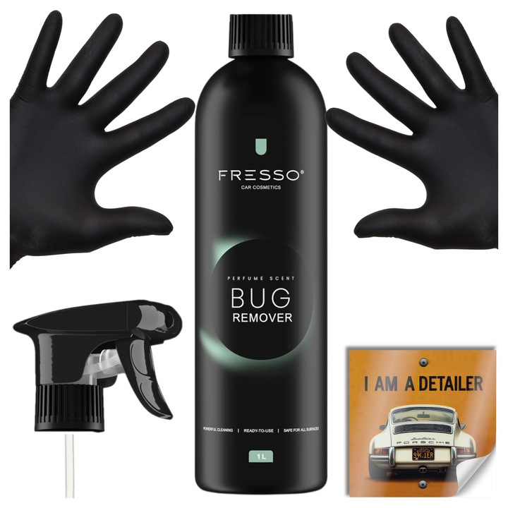 Fresso Bug Remover Płyn Do Usuwania Owadów Z Auta Skuteczny 1000ml 1L
