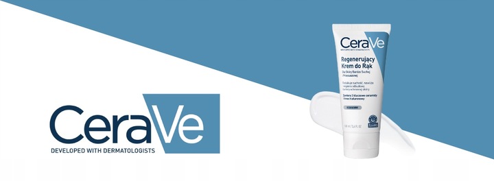 CeraVe Krem do Rąk Regenerujący i Silnie Nawilżający do Skóry Suchej 100 ml