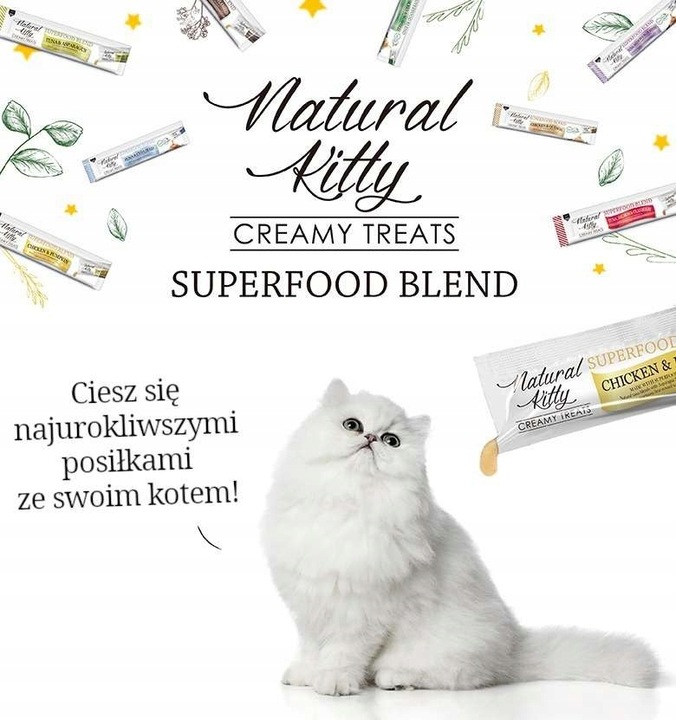 Natural Kitty Premium Tuńczyk & nasiona chia x 12