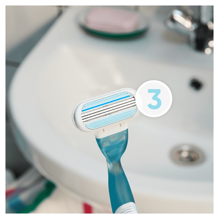 Gillette Venus Smooth Maszynka do golenia dla kobiet + 5 ostrzy