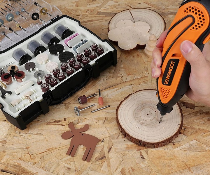 Zestaw Akcesoriów Tarcz Wierteł do Multiszlifierki 361szt + Walizka