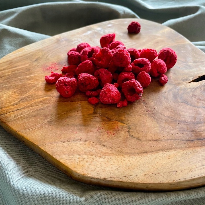 Malina Liofilizowana Maliny Liofilizowane 100g 100 g Owoce Całe HiFood