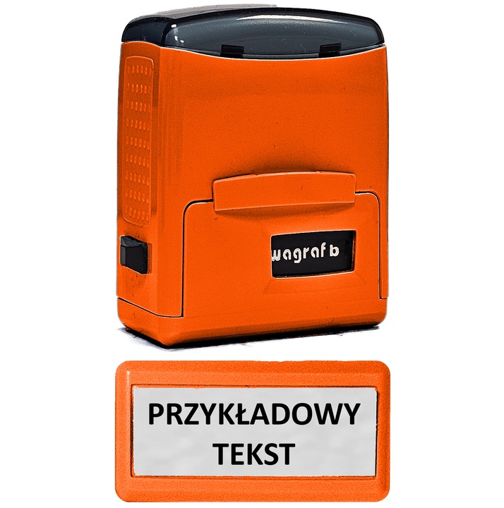 Pieczątka Wagraf B1s do 3 wersów - 12 kolorów obudowy do wyboru