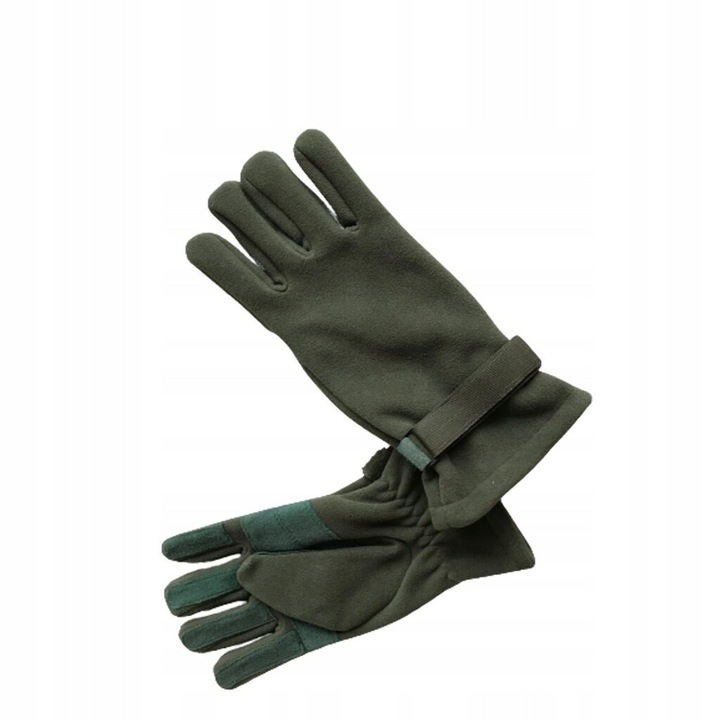 WOJSKOWE ZIELONE RĘKAWICE POLAROWE 615A/MON r. M 23