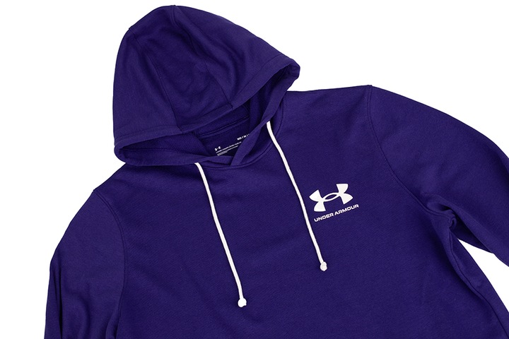 Męska bluza dresowa nierozpinana z kapturem UNDER ARMOUR UA RIVAL TERRY LC