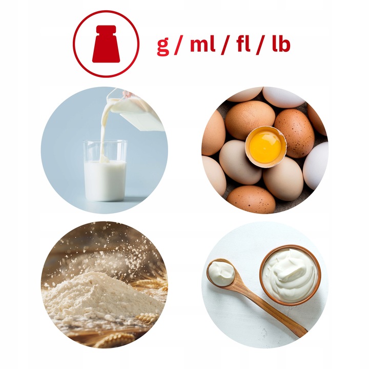 Waga kuchenna WEBBER EK4390 INOX stal nierdzewna LCD 5kg 1g misa