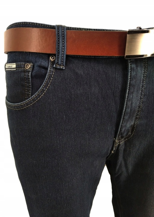 SPODNIE OCIEPLANE MĘSKIE JEANS W33 PAS: 86-88 CM