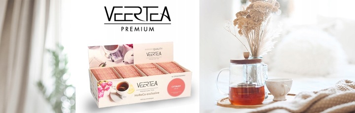 Herbata VEERTEA ENERGETIC CITRUS 100 saszetek
