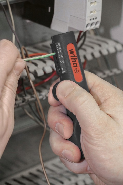 WIHA 44242 ŚCIĄGACZ NARZĘDZIE WIELOFUNKCYJNE NÓŻ DO ŚCIĄGANIA IZOLACJI