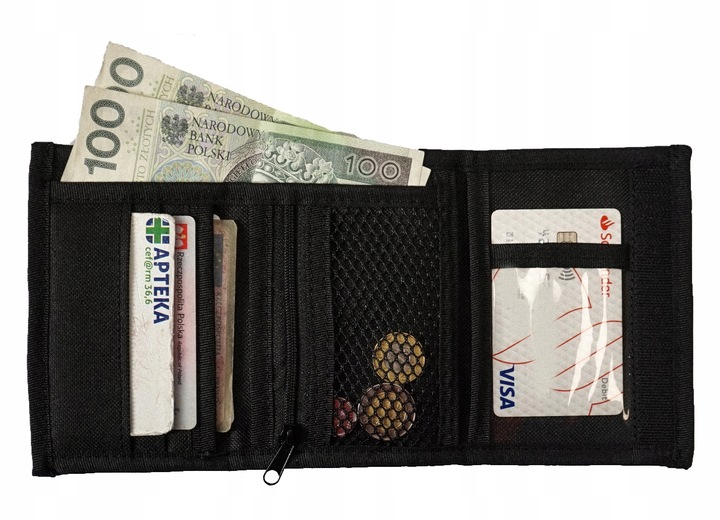 Portfel na Rzep Kotki materiałowy portfel Kotek