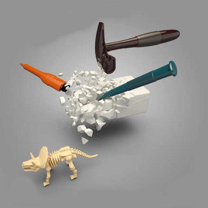 Wykopaliska Dinozaurów 6w1 Skamieniałości