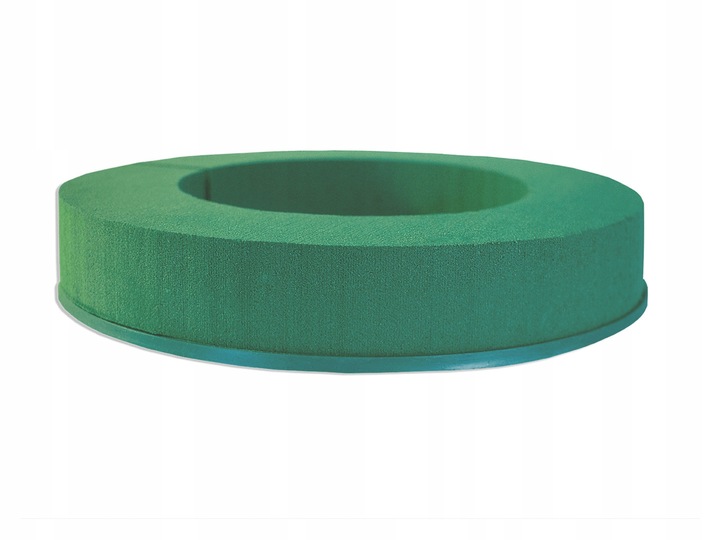 RING KOŁO OBRĘCZ GĄBKA FLORYSTYCZNA MOKRA do KWIATÓW ŻYWYCH Średnica