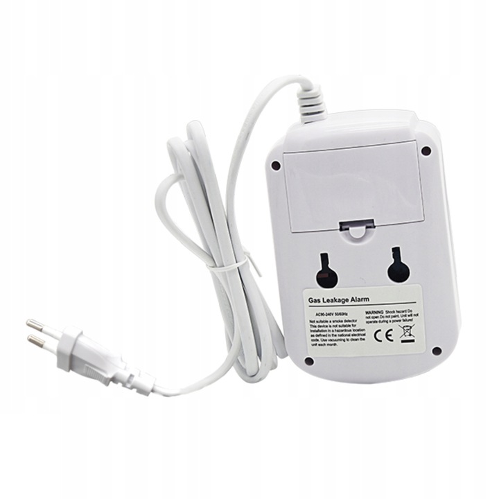 CERTYFIKOWANY CZUJNIK CZADU GAZU TLENKU WĘGLA JKD-808COM PPM CE