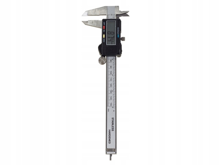 SUWMIARKA ELEKTRONICZNA CYFROWA L150 LCD METALOWA