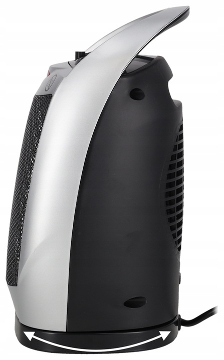 TERMOWENTYLATOR FARELKA GRZEJNIK ELEKTRYCZNY CERAMICZNY Z TERMOSTATEM