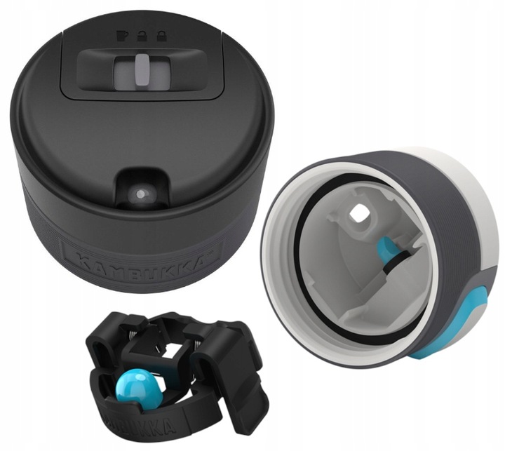 KAMBUKKA Etna Grip Czarny kubek termiczny 11-01010 0,5L