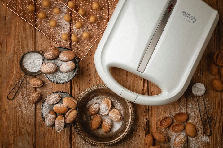 Opiekacz do Orzeszków do ciastek XL 24 szt Szybkie Pieczenie Camry CR