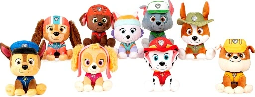 PSI PATROL LIBERTY MASKOTKA PLUSZOWA 16CM GUND