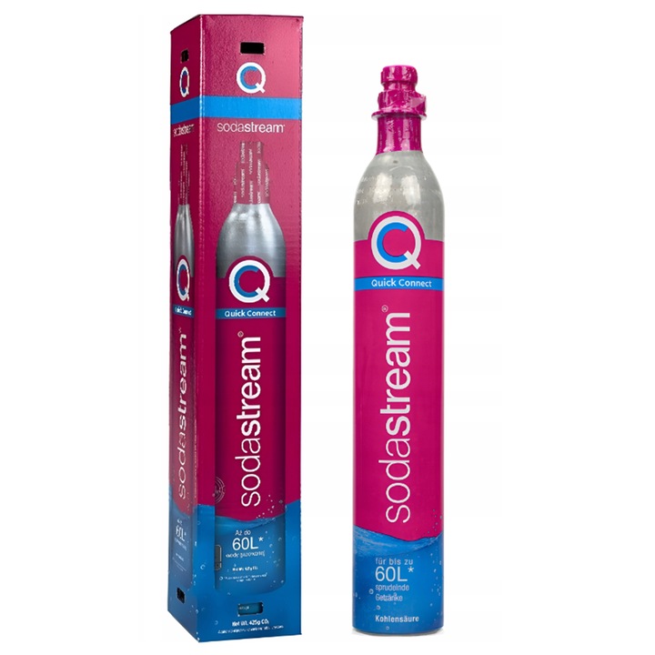 Cylinder Nabój Butla z gazem CO2 SodaStream Quick Connect TERRA DUO
