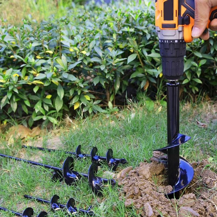 WIERTŁO ŚWIDER OGRODNICZY NA WIERTARKĘ WKRĘTARKĘ SADZARKA DO ZIEMI