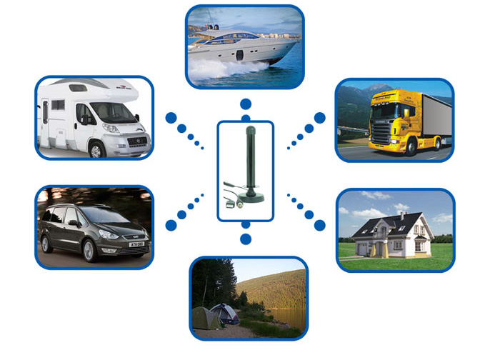 ANTENA ODBIORU TV TELEWIZYJNA MISTRAL MI-ANT100 DOOKÓLNA NA USB DVB-T2