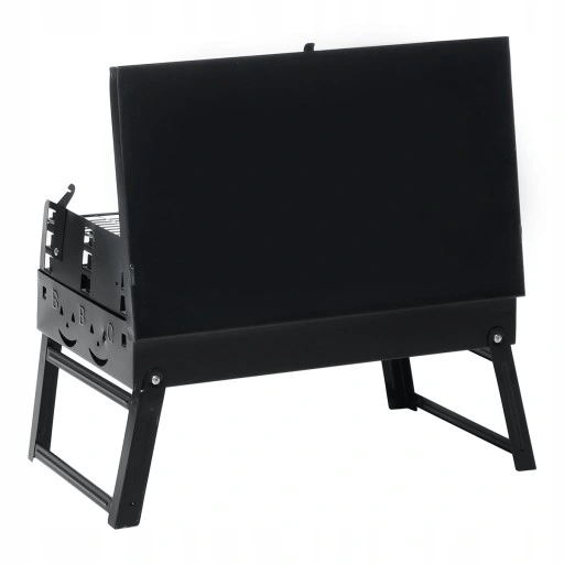 SKŁADANY GRILL WĘGLOWY PRZENOŚNY WALIZKOWY TURYSTY