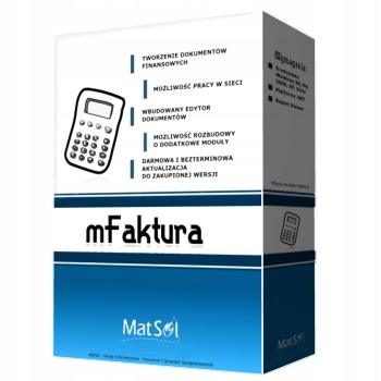 mFaktura Magazyn - program do faktur z magazynem, licencja wieczysta