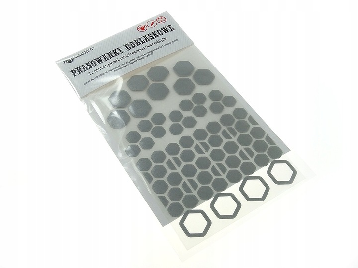 Odblaski na ubrania - na prasowanki SUPER TRWAŁE MEGA ODBLASKOWE