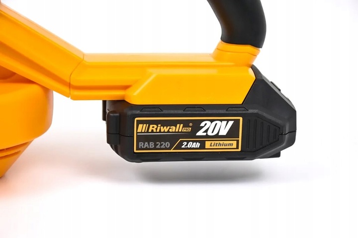 Dmuchawa akumulatorowa do liści mocna 20 V Riwall PRO RABL 20