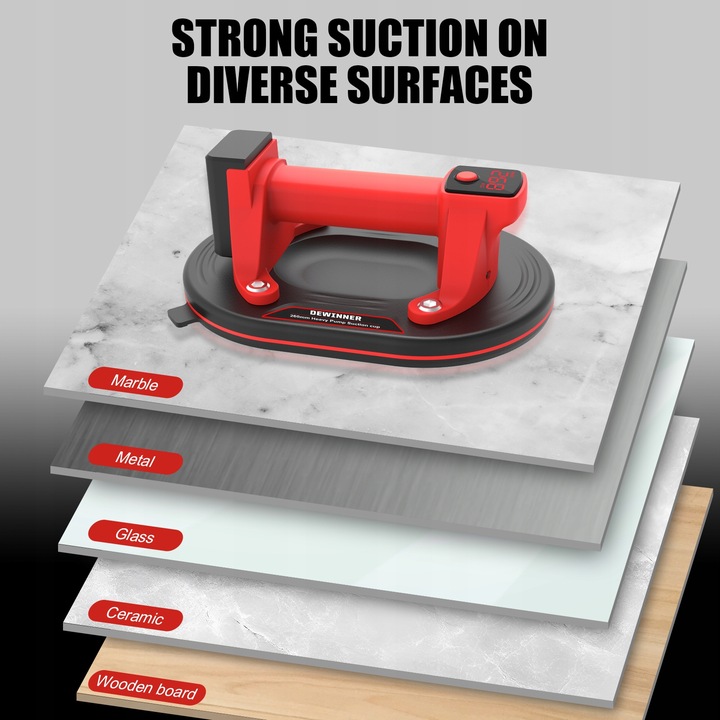 AUTOMATYCZNA AKUMULATOROWA ELEKTRYCZNA PRZYSSAWKA PRÓŻNIOWA z LCD