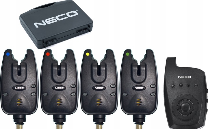 Zestaw sygnalizatorów Centralka 4+1 NECO CARP H104