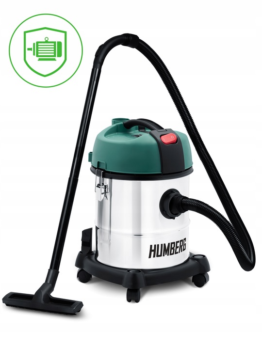 Odkurzacz przemysłowy bezworkowy do pyłu gruzu na sucho mokro