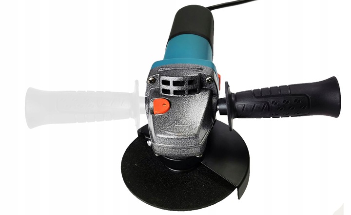 SZLIFIERKA KĄTOWA SIECIOWA 1750 Z REGULACJĄ OBROTÓW I ZESTAWEM TARCZ