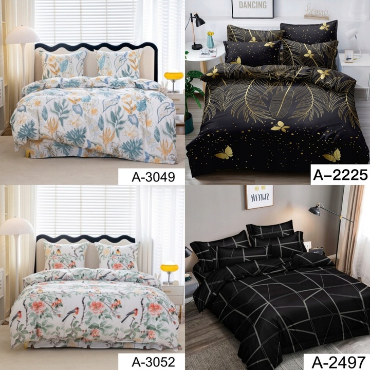 KOMPLET POŚCIEL 140x200 + POSZEWKA DWUSTRONNA DUŻO WZORÓW