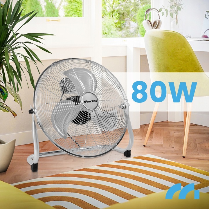 WENTYLATOR PODŁOGOWY MOCNY DUŻY CYRKULATOR POWIETRZA WIATRAK PRZEMYSŁOWY