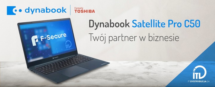 Laptop Toshiba Dynabook Pro C50 15.6 i3 8GB 256SSD Win 11 PRO + AV